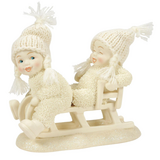 Snowbabies Snowbabies Down The Hill We Go Figurine