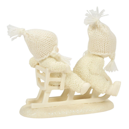 Snowbabies Snowbabies Down The Hill We Go Figurine
