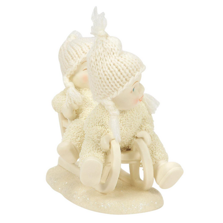 Snowbabies Snowbabies Down The Hill We Go Figurine