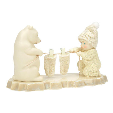 Snowbabies Snowbabies The Stockings Are Hung Figurine