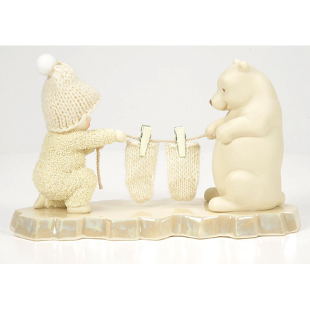 Snowbabies Snowbabies The Stockings Are Hung Figurine