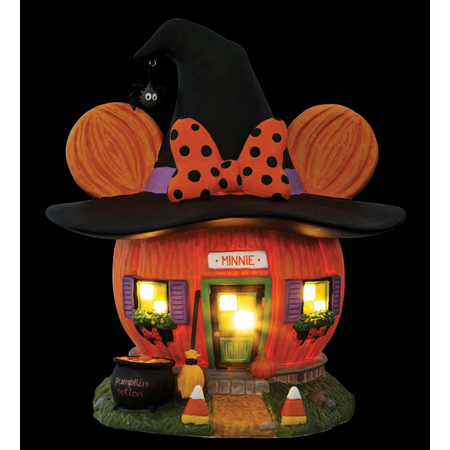 Department 56 Disney Village Minnie's Pumpkintown House