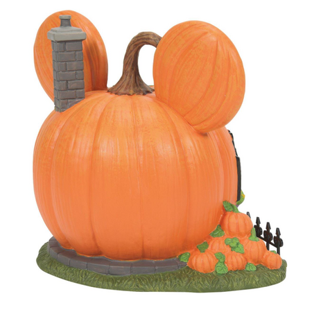 Department 56 Disney Village Mickey's Pumpkintown House
