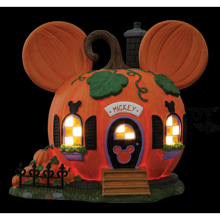 Department 56 Disney Village Mickey's Pumpkintown House