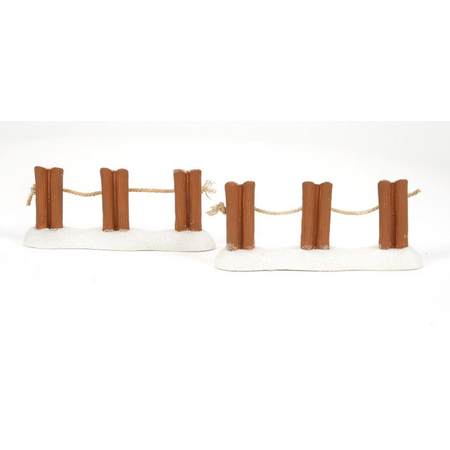 Department 56 Disney Village Wharf Fencing Accessory