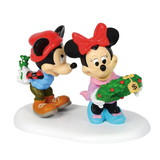 Department 56 Disney Village Mickey's Mistletoe Surprise Accessory