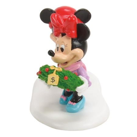 Department 56 Disney Village Mickey's Mistletoe Surprise Accessory