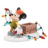 Department 56 Disney Village Mickey Lights Up Christmas Accessory