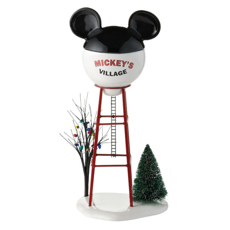 Department 56 Disney Village Mickey Water Tower Accessory