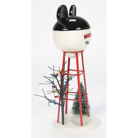 Department 56 Disney Village Mickey Water Tower Accessory