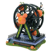 Department 56 Disney Village Pumpkintown Ferris Wheel Animated Lit Accessory