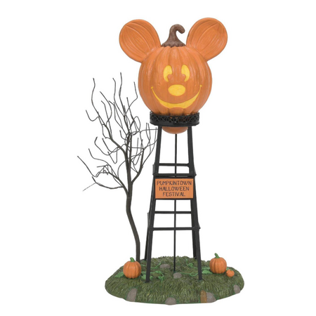 Department 56 Disney Village Pumpkintown Water Tower Accessory