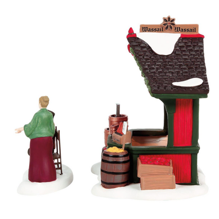 Department 56 Dickens' Village Wassail Booth Lit Building and Accessory