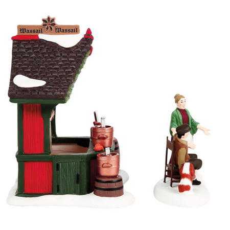Department 56 Dickens' Village Wassail Booth Lit Building and Accessory