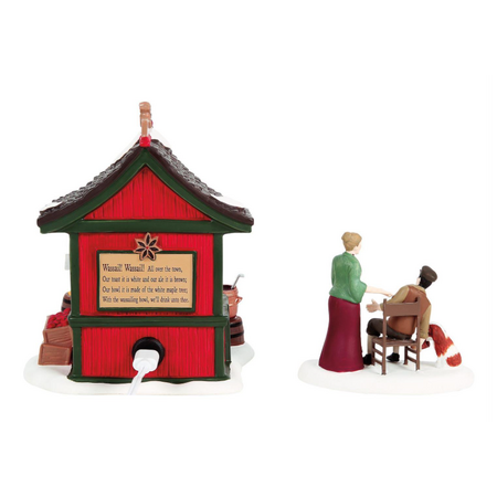 Department 56 Dickens' Village Wassail Booth Lit Building and Accessory