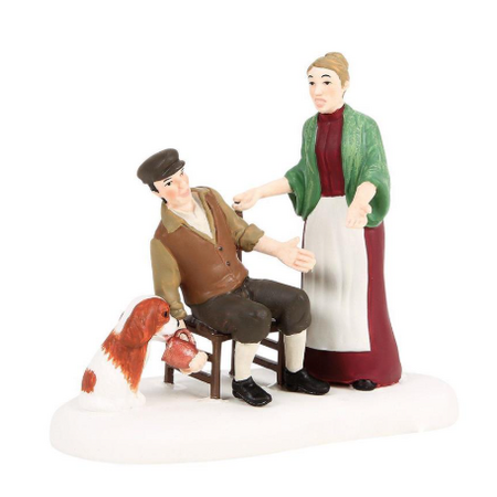 Department 56 Dickens' Village Wassail Booth Lit Building and Accessory