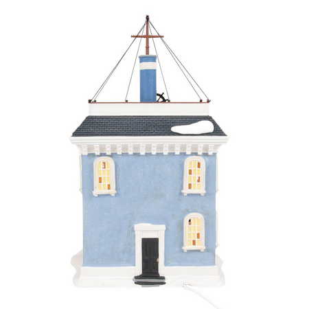 Department 56 Dickens' Village Admiral Boom's Lit House