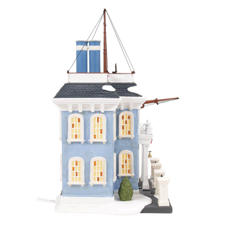Department 56 Dickens' Village Admiral Boom's Lit House