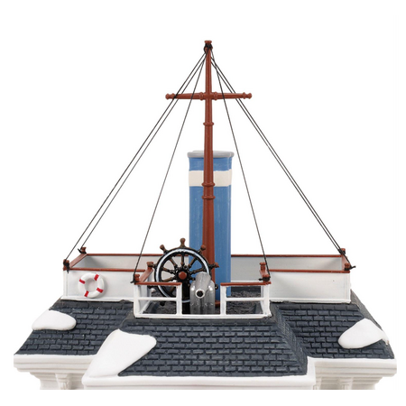 Department 56 Dickens' Village Admiral Boom's Lit House