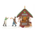 Department 56 Dickens' Village Dressed Turkey Auction Lit Building and Accessory
