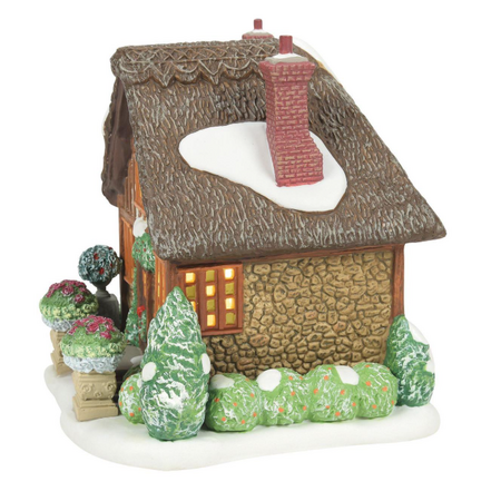 Department 56 Dickens' Village Lord Lilliput's Cottage Lit Building