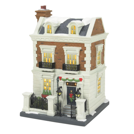 Department 56 Dickens' Village 17 Cherry Tree Lane Lit House