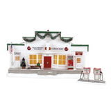 Department 56 Snow Village Billy Brooks Wilson Grocery Lit Building
