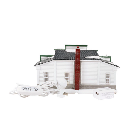 Department 56 Snow Village Billy Brooks Wilson Grocery Lit Building
