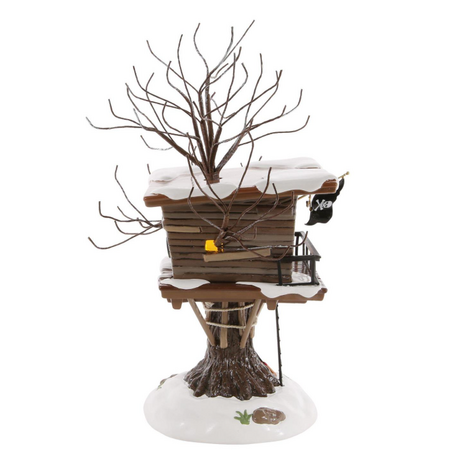 Department 56 Snow Village Home Alone Kevin's Tree House Lit Accessory