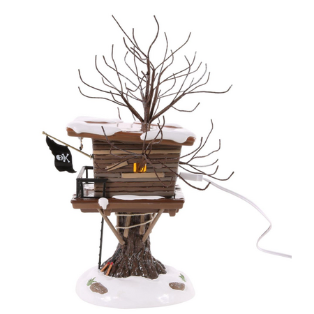 Department 56 Snow Village Home Alone Kevin's Tree House Lit Accessory