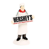 Department 56 Snow Village Santa Prefers Hershey's Accessory