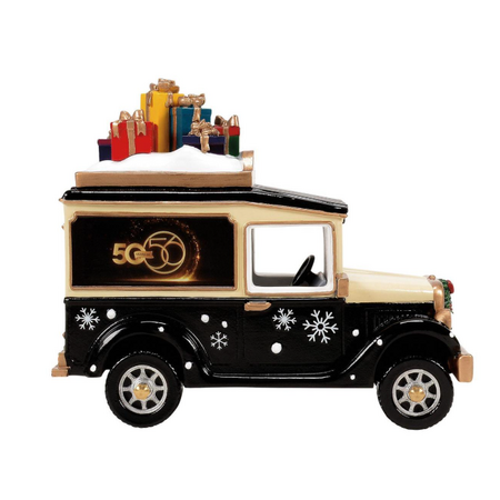 Department 56 Snow Village 50th Village Express Van Accessory