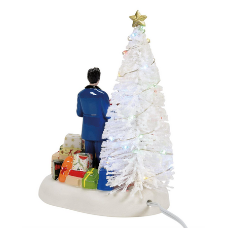 Department 56 Snow Village Elvis Passes Out the Gifts Accessory
