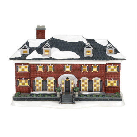 Department 56 Snow Village Home Alone McCallister Home Lit House