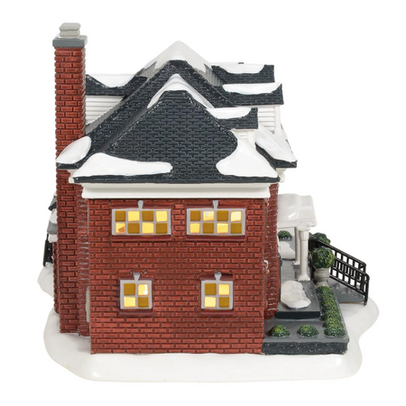 Department 56 Snow Village Home Alone McCallister Home Lit House