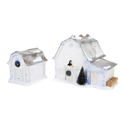 Department 56 Snow Village Graceland Stables Lit Building