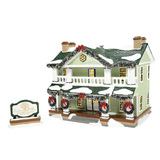 Department 56 Snow Village Enduring Willow Senior Center Lit Building