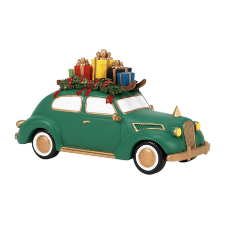 Department 56 Christmas in the City 50th Bringing Home Christmas 2026 Accessory