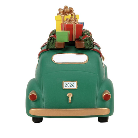 Department 56 Christmas in the City 50th Bringing Home Christmas 2026 Accessory