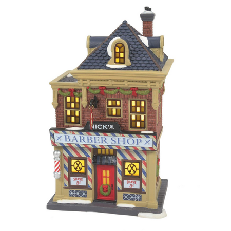 Department 56 Christmas in the City A Little Off the Top Lit Building
