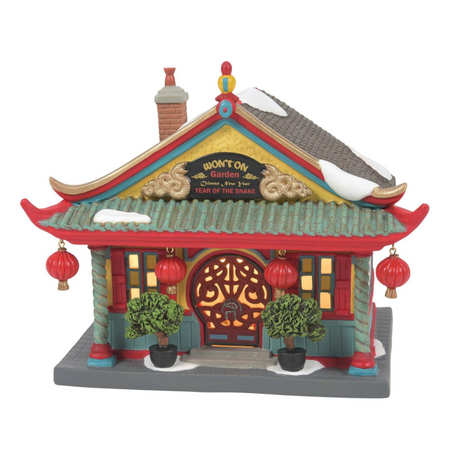 Department 56 Christmas in the City The Wonton Garden Lit Building