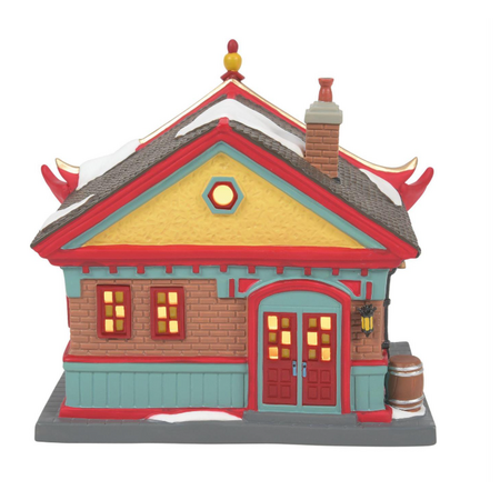 Department 56 Christmas in the City The Wonton Garden Lit Building