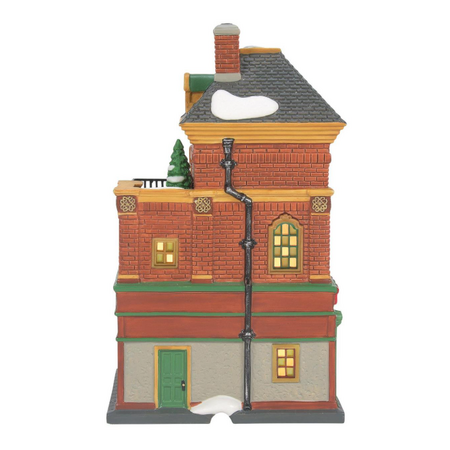 Department 56 Christmas in the City Murphy's Irish Pub Lit Building
