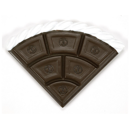 Department 56 Village Cross Products Cocoa and Cream Curved Road Accessory