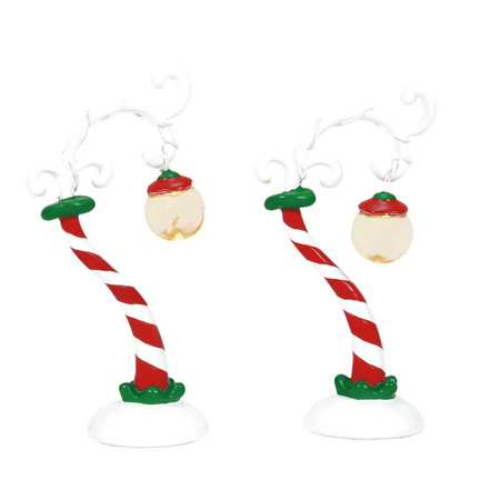 Department 56 Grinch Village Streetlights LED Accessory