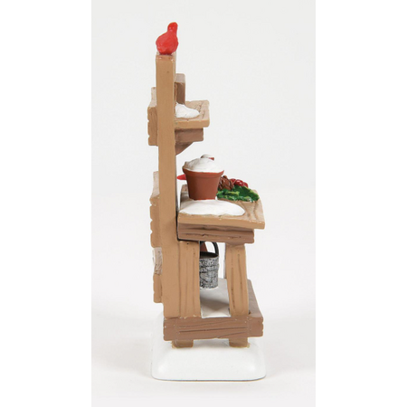 Department 56 Village Cross Product Potter's Bench with Birdies Accessory