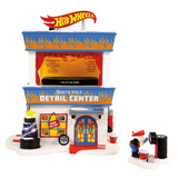 Department 56 North Pole Hot Wheels Detail Center Lit Building