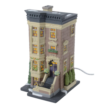 Department 56 Christmas in the City 89 West 56th Street Lit Building