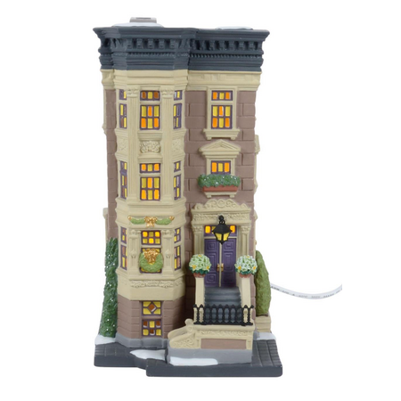 Department 56 Christmas in the City 89 West 56th Street Lit Building