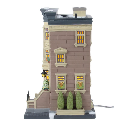 Department 56 Christmas in the City 89 West 56th Street Lit Building